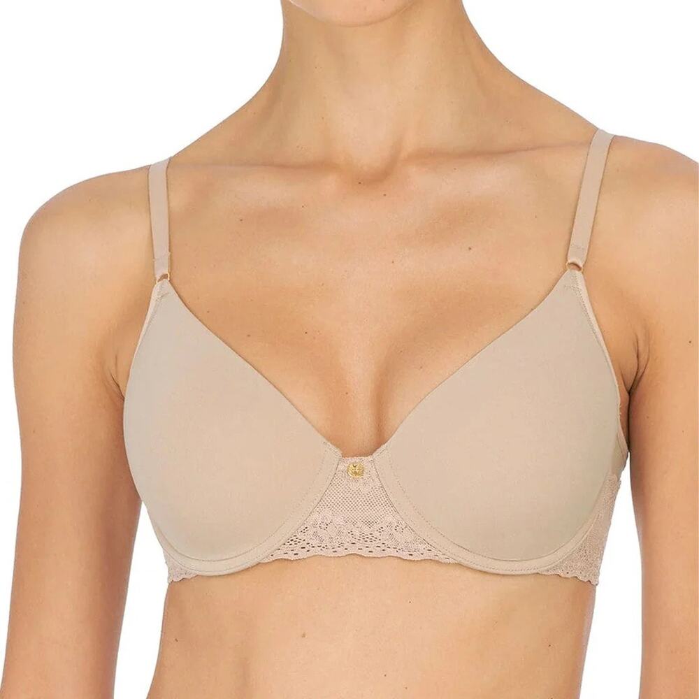 Natori Women's 34B Cafe Bliss Perfection Contour Underwire T Shirt Bra E5-3